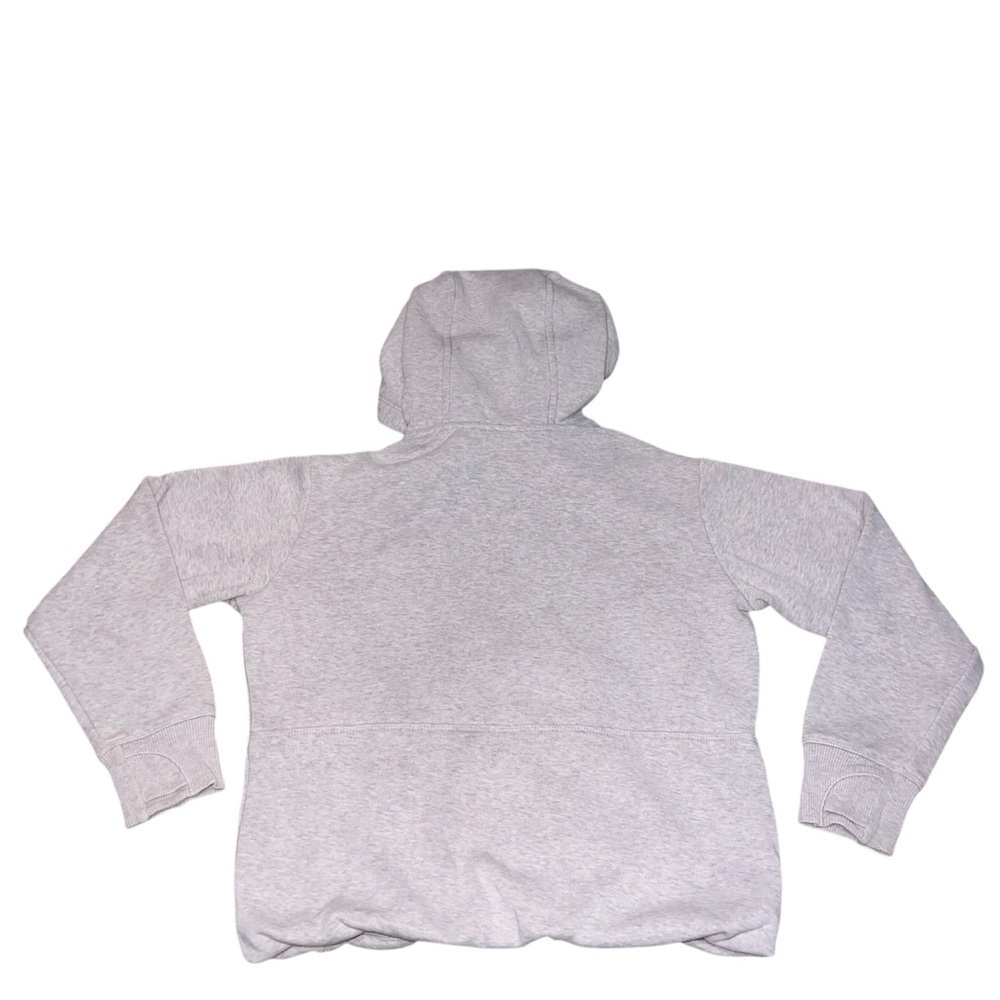 EUC Athleta Girl Crazy Cozy Chill Hoodie Heather Pink Lavender Medium 8-10 Comfy - Picture 8 of 10